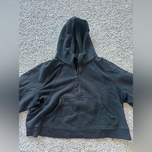 Lululemon scuba quarter zip black, size XL/XXL